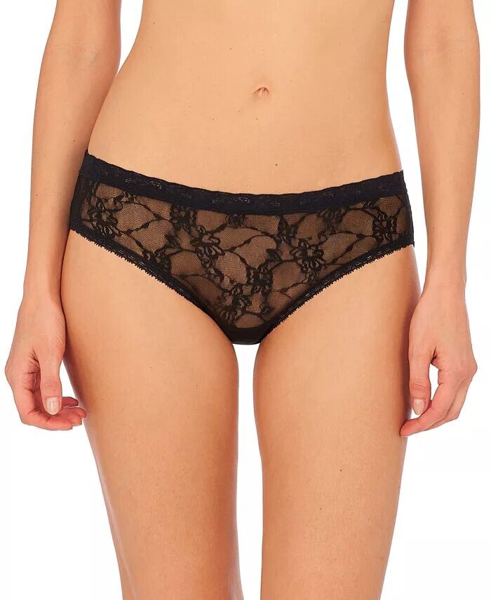 

Женское кружевное нижнее белье Bliss Allure одного размера для девочек 776303 Natori, черный