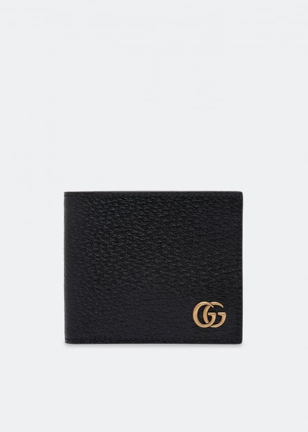 

Кошелек GUCCI GG Marmont leather bi-fold wallet, черный