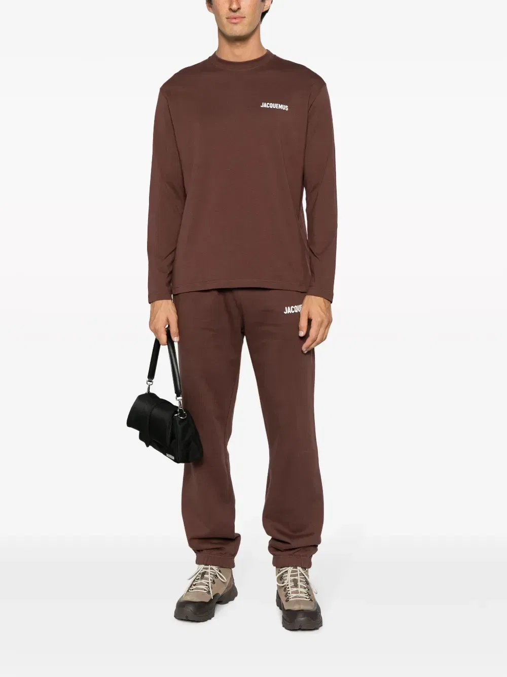 Спортивные брюки Le Jogging Jacquemus, коричневый — фото 2