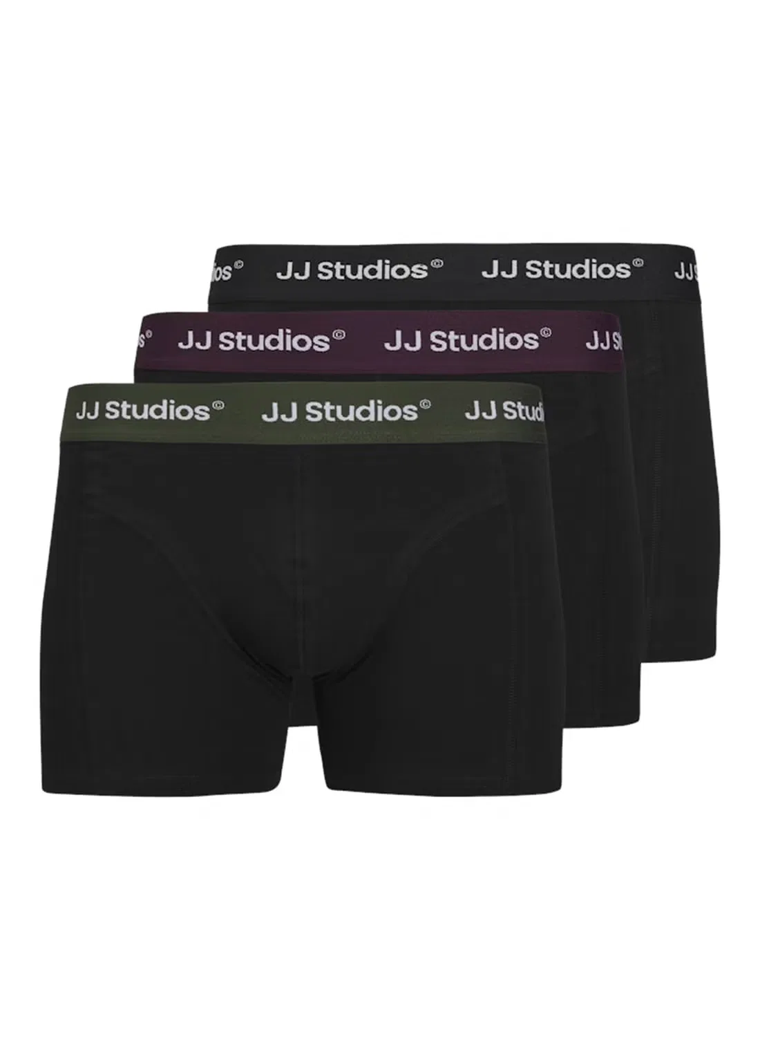 Трусы-слипы 3 шт в наборе с сумкой-даффл Jack & Jones Junior, черный