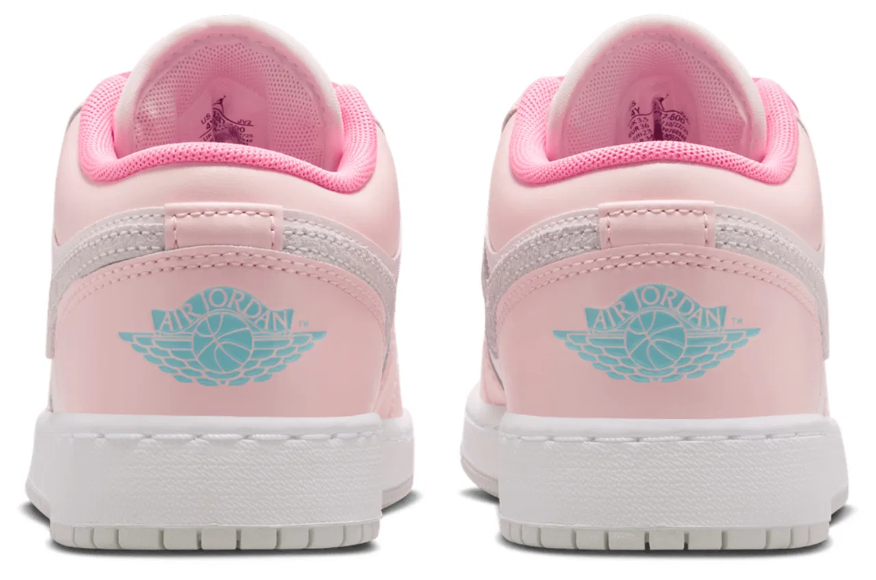 Кроссовки для девочек Air 1 Low SE Jordan, цвет Orange/Pink/Blue — фото 3