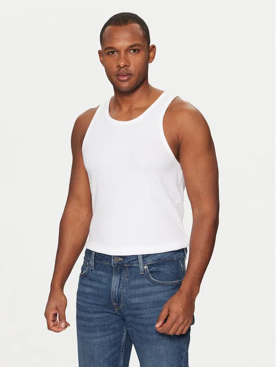 Комплект топов без рукавов regular fit Gap, белый — фото 2