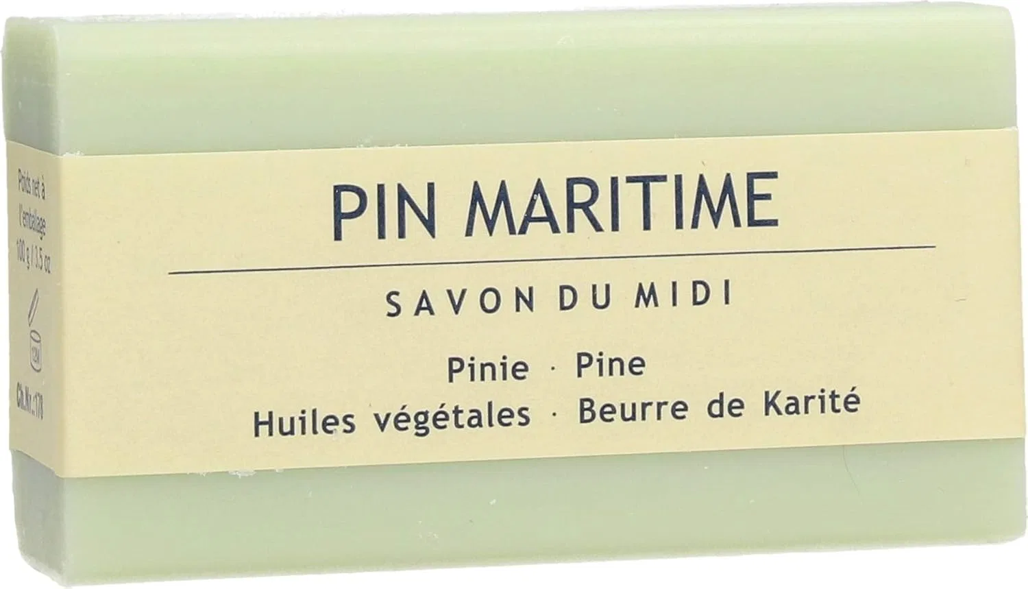 Органическое мыло в пилюле Морская сосна, Savon du Midi, 100 г