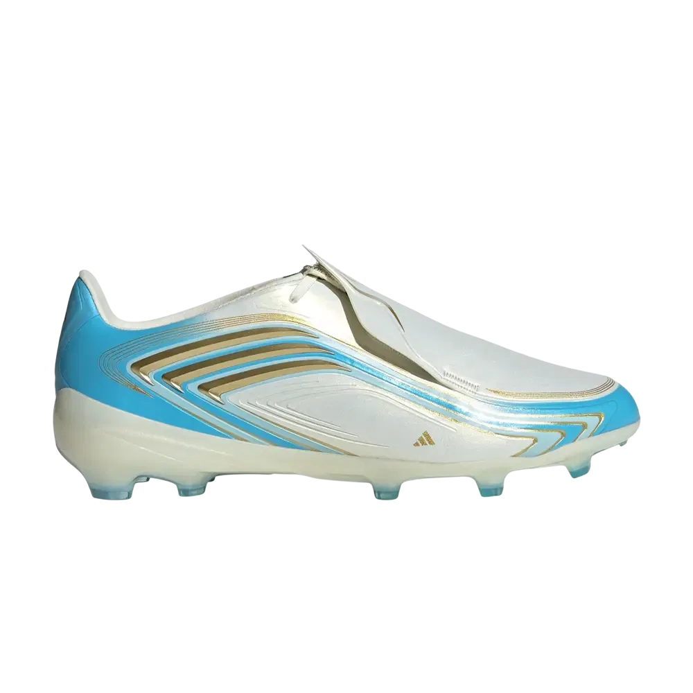 Детские кроссовки Adidas F50 Messi Elite FG Little Kid, коричневый