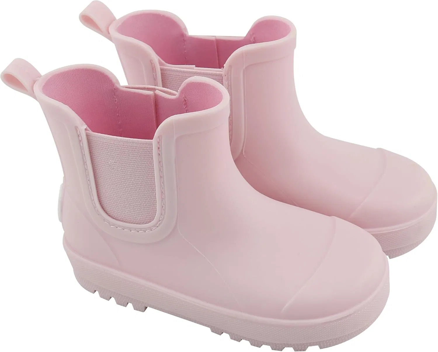 Детские резиновые сапоги Chelsea с принтом BEARPAW, Light Pink — фото 2