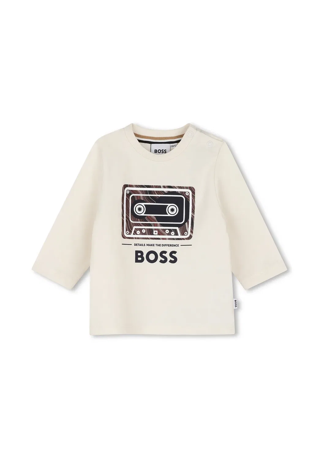 Tee-Shirt manches longues - футболка с длинными рукавами Boss Kidswear, Ivory