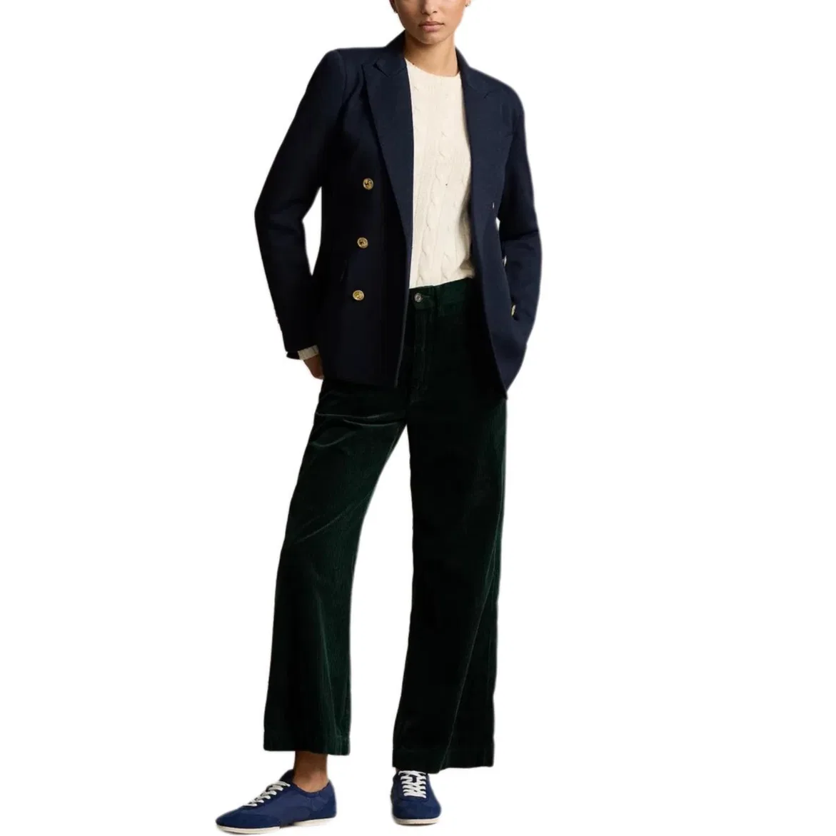 Брюки повседневные вельветовые Polo Ralph Lauren, Preppy Green — фото 3