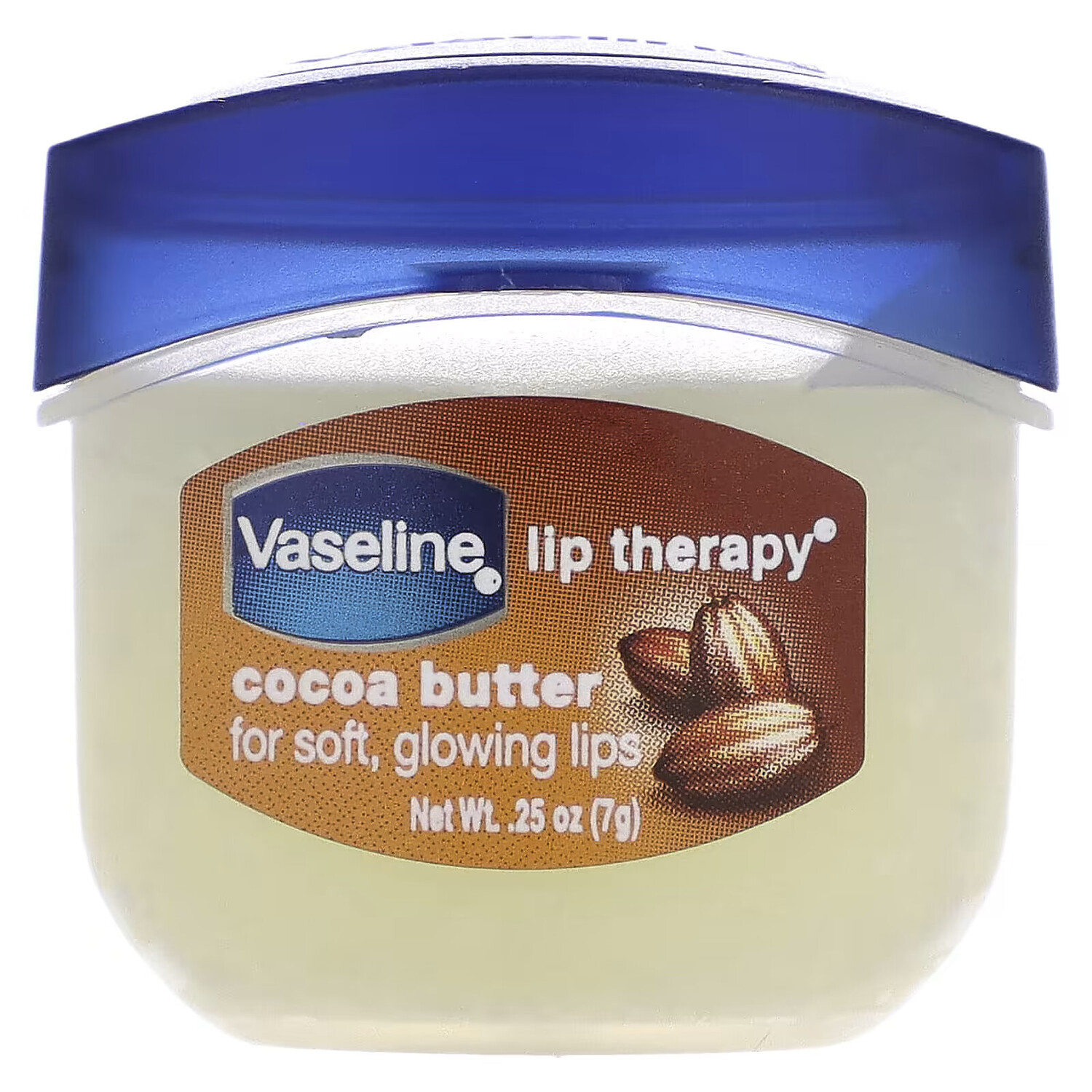 

Vaseline, уход для губ, какао-масло, 7 г (0.25 унций)