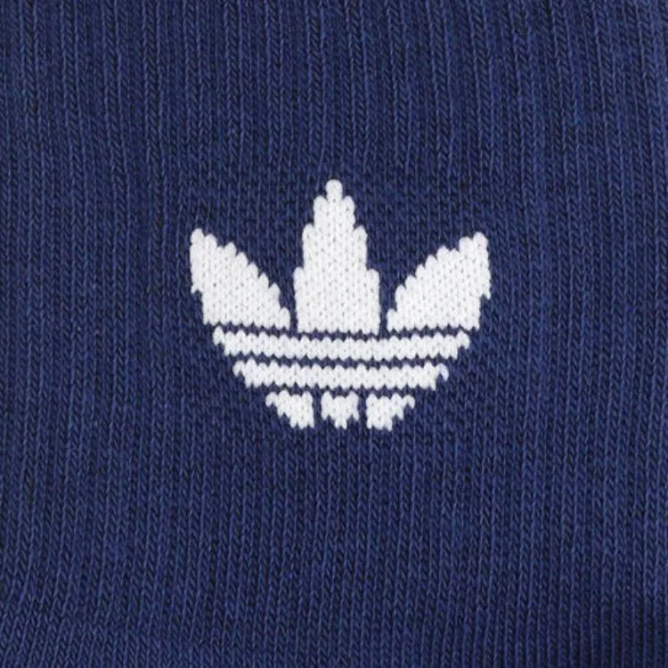 Женские носки с логотипом Adidas Originals, комплект из 3 пар, Green/Blue/White — фото 3