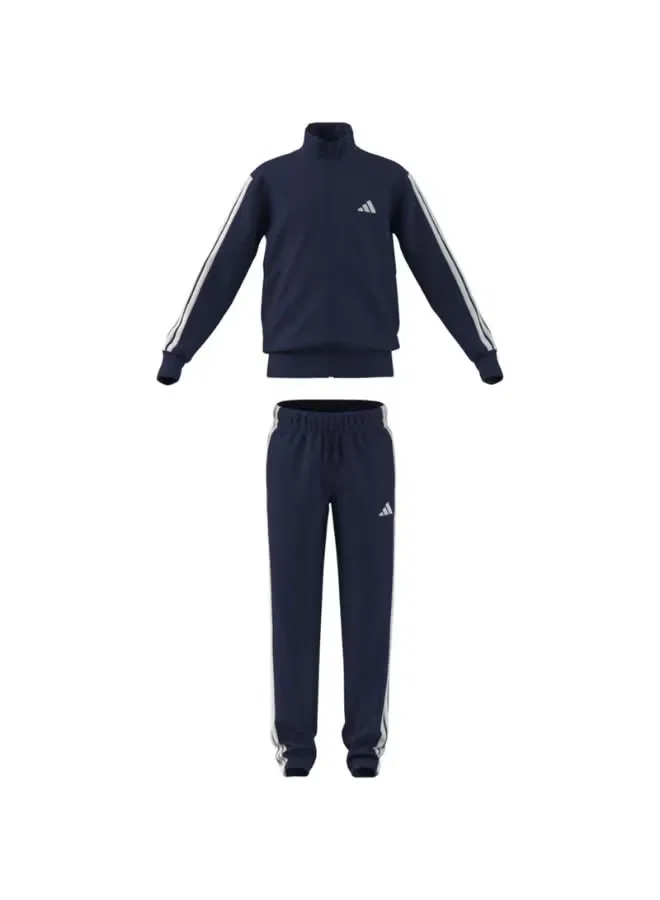 Спортивный костюм с длинным рукавом Essentials climacool Adidas, темно-синий — фото 2