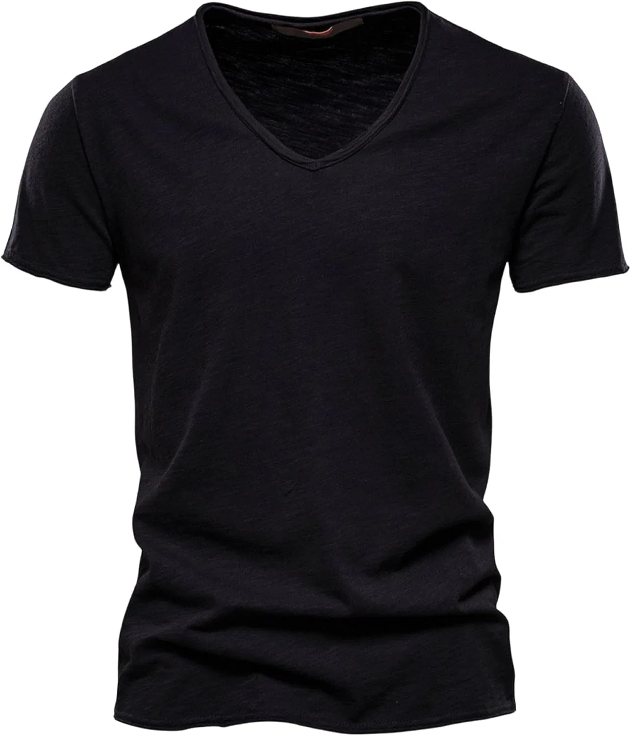 Мужская футболка с V-образным вырезом Running Shirts, Black