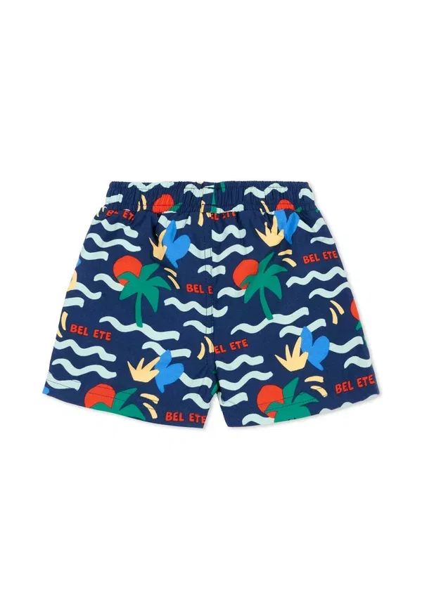 Шорты для плавания с принтом Swimming shorts Petit Bateau, синий — фото 2