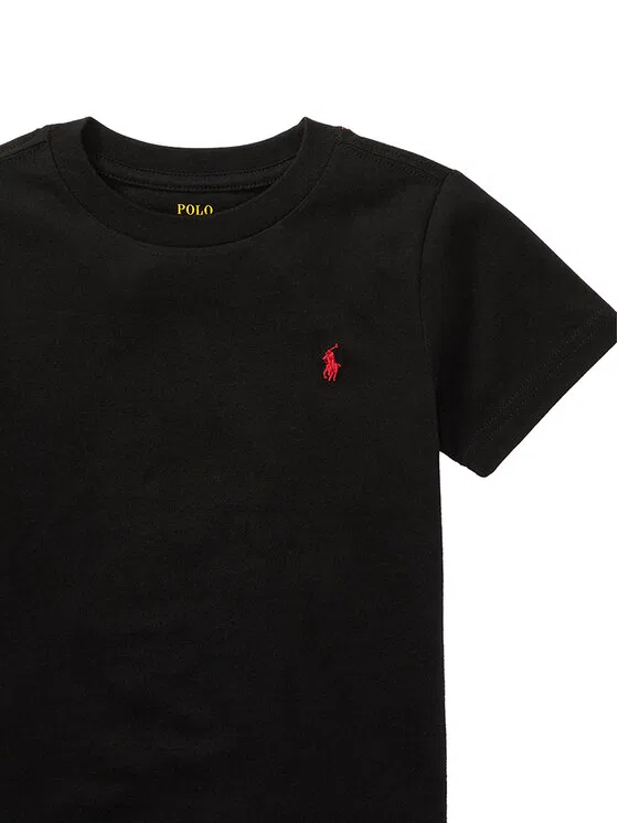 Футболка regular fit Ss Cn Polo Ralph Lauren, черный — фото 3