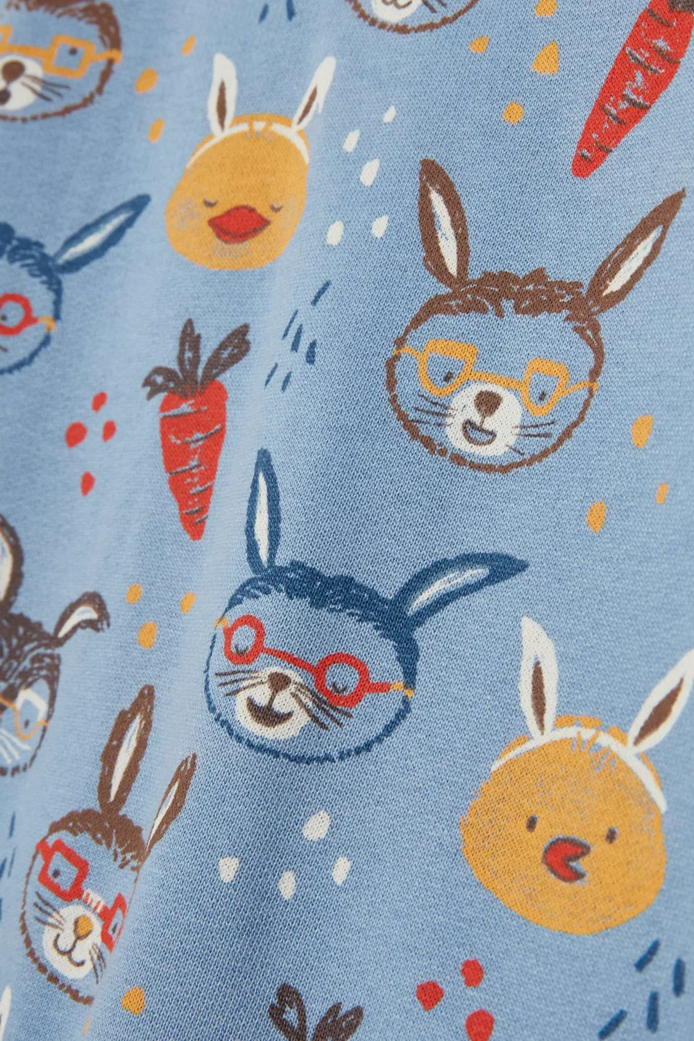 Свитшот с принтом Bunny Friends Purebaby — фото 3