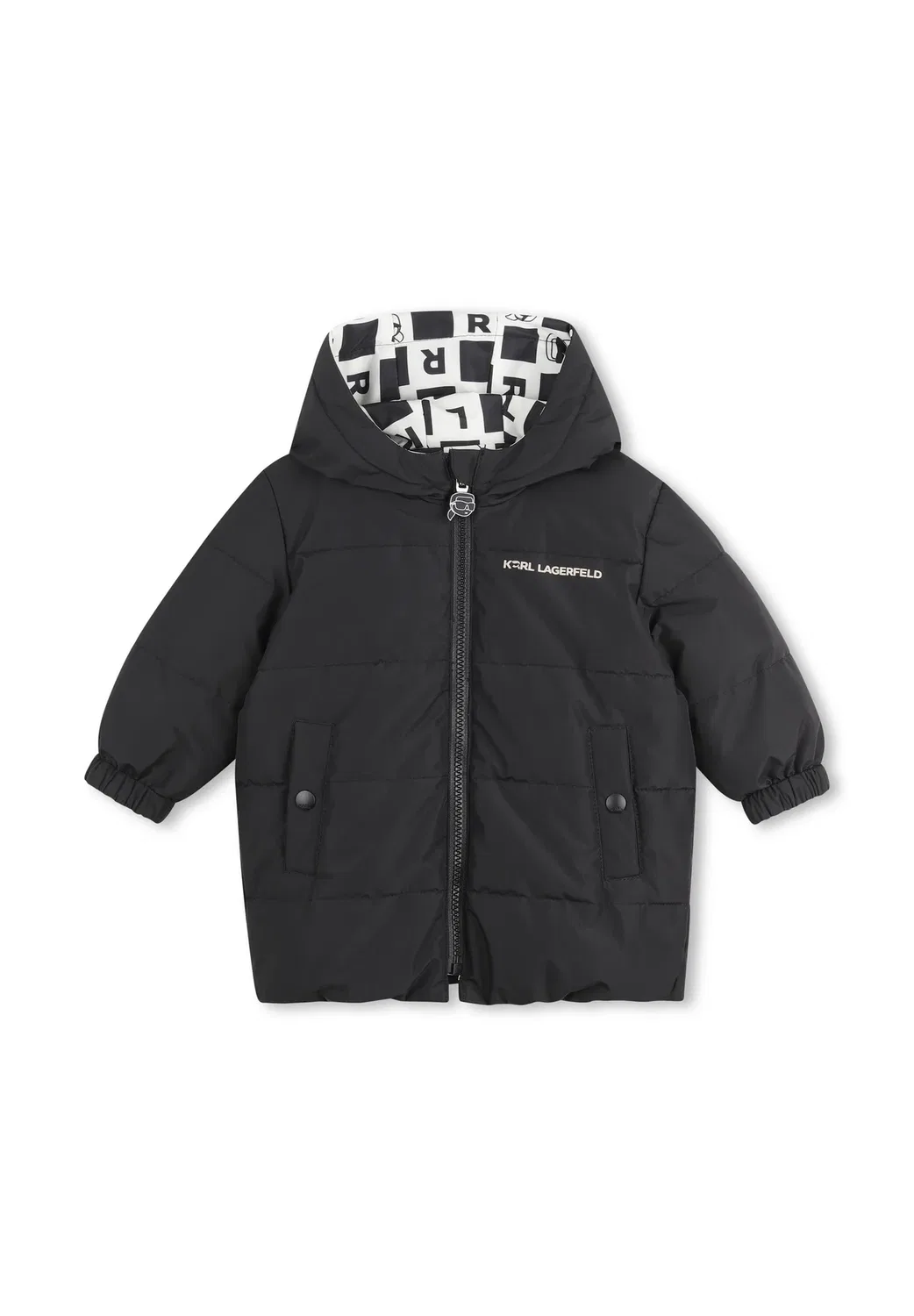Doudoune двусторонний - зимняя куртка Karl Lagerfeld Kids, Chanvre — фото 4