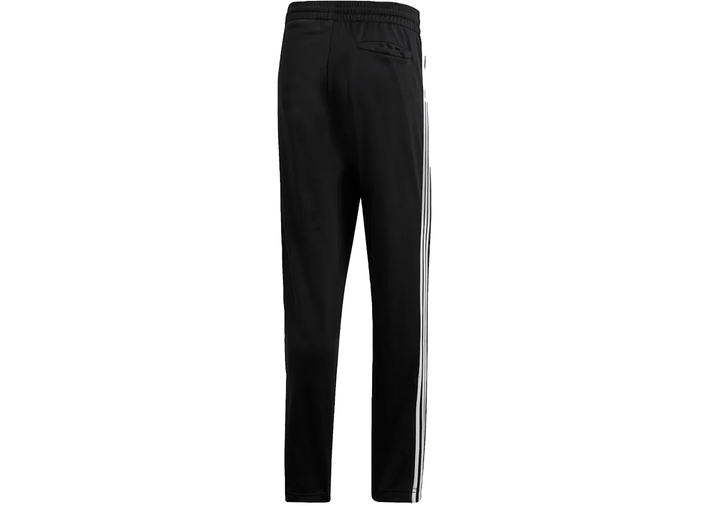Мужские спортивные штаны с тремя полосками Adidas Firebird Track Pants, Black/White — фото 2