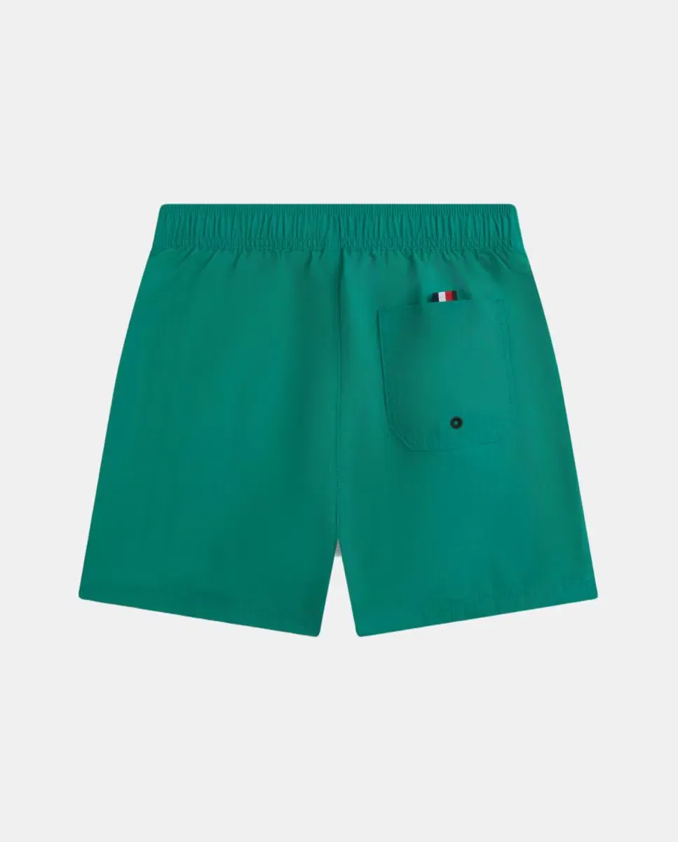 Детские плавки для мальчиков с регулируемым шнурком Flag Print Tommy Hilfiger, Verde — фото 2