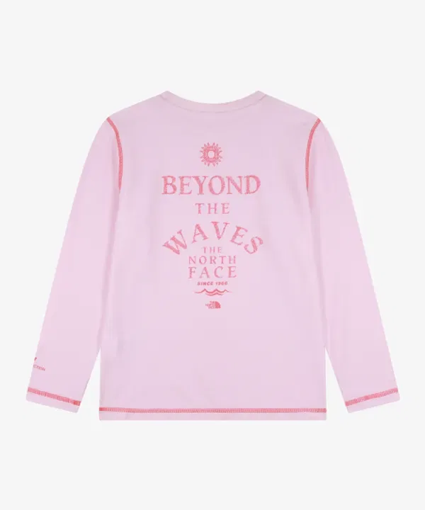 Футболка с длинным рукавом серфинг, nt7ts03u, The North Face Kids, не указан — фото 2