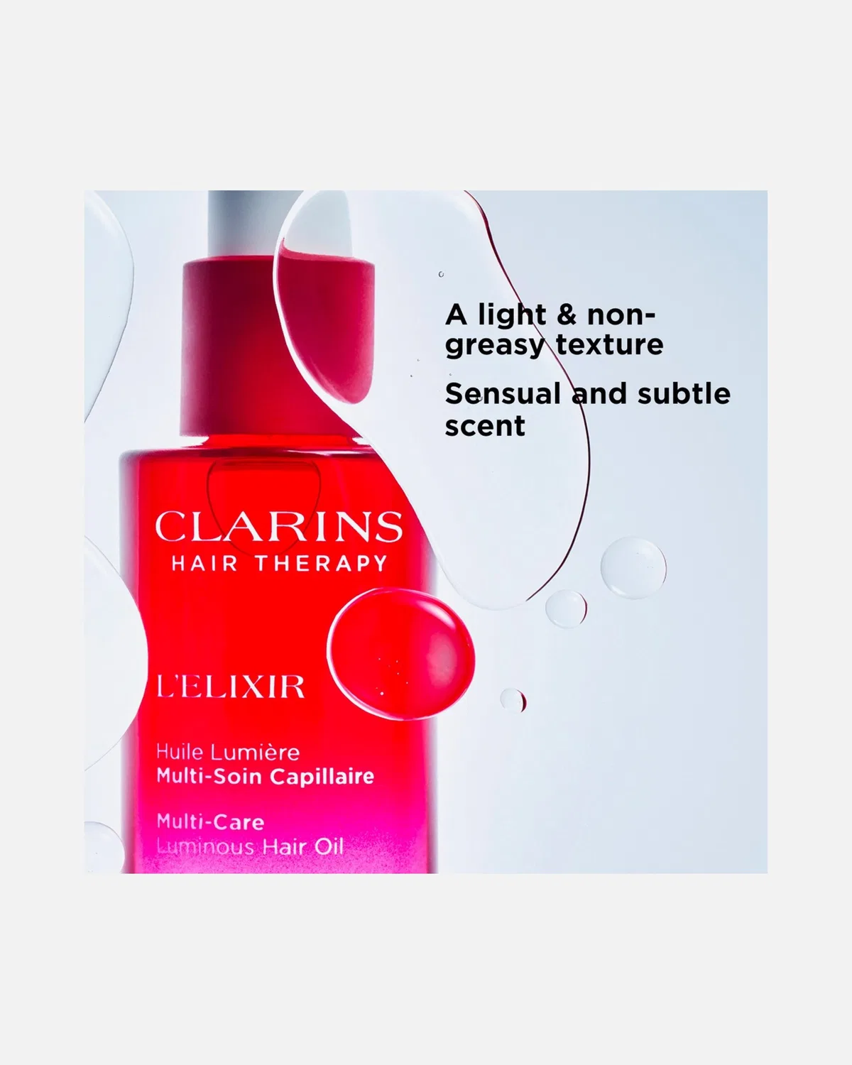 Масло для волос, терапия для волос, эликсир Clarins, 50 Ml — фото 2