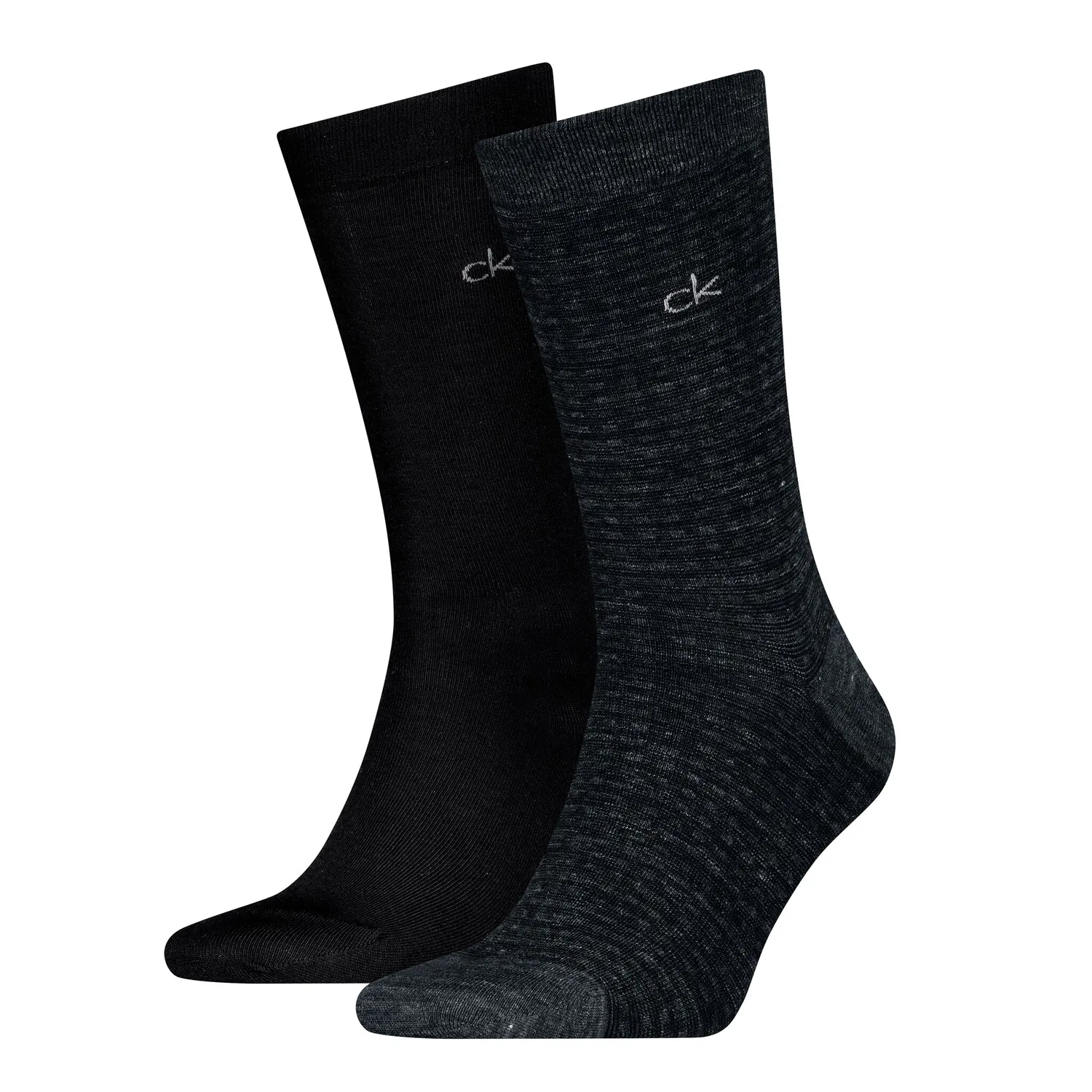 Мужские носки с мелкой сеткой Calvin Klein, Black