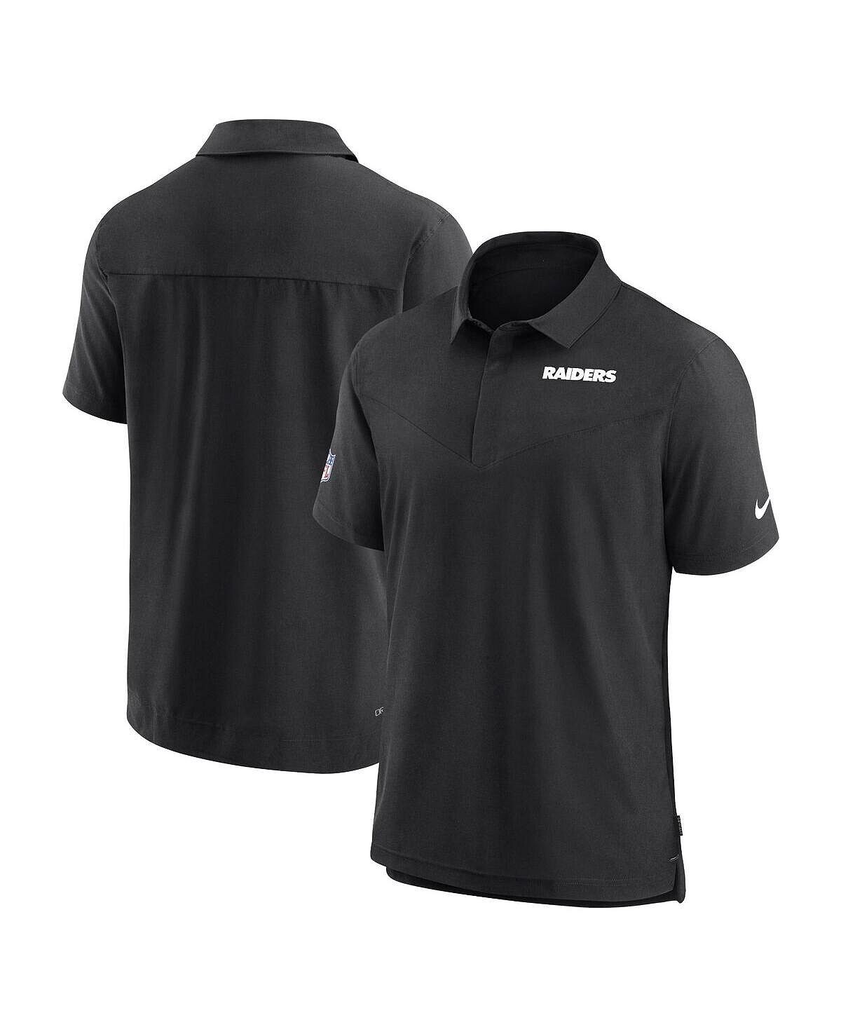 

Рубашка поло Nike Las Vegas Raiders Sideline Lockup, черный