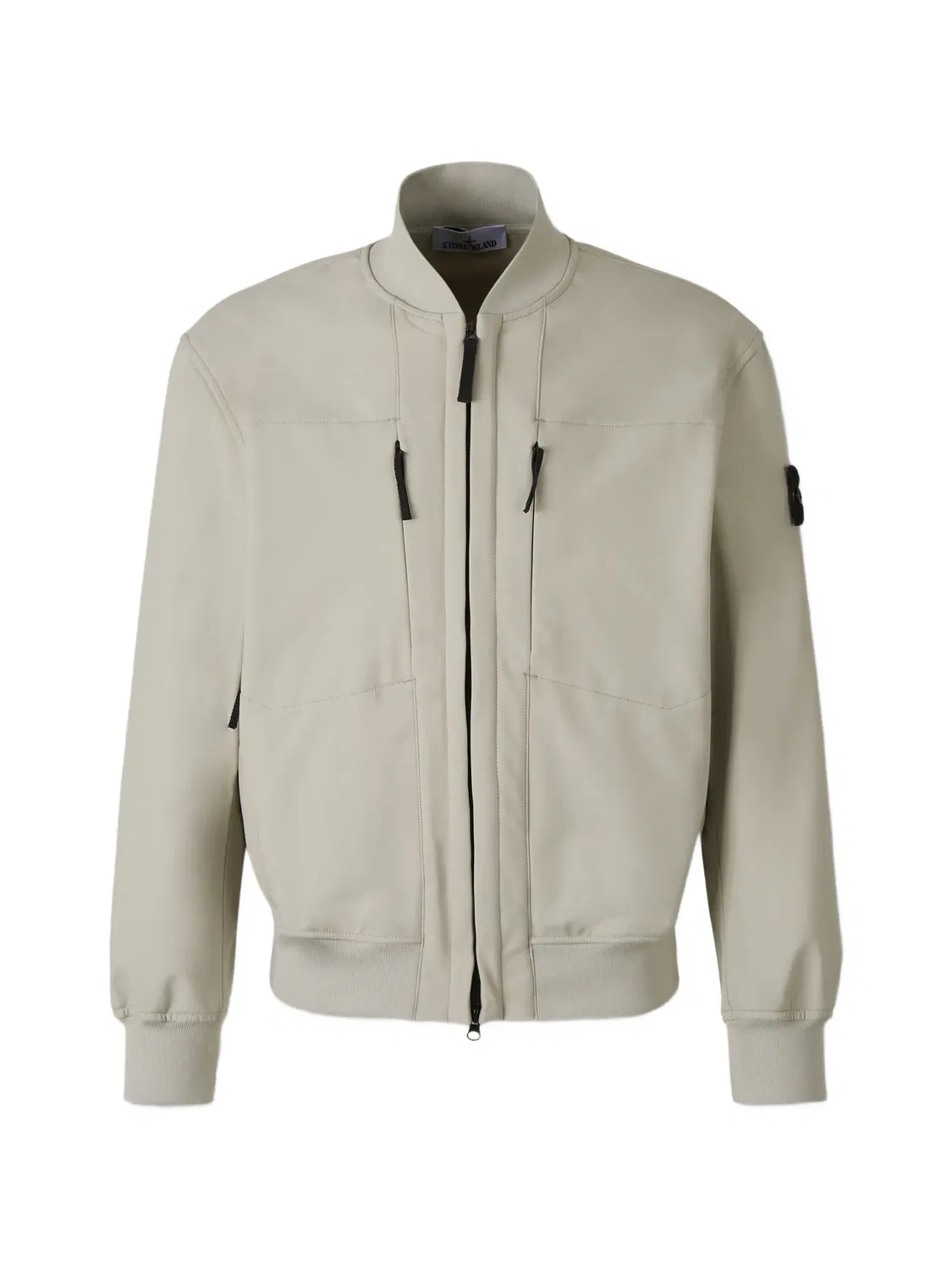 Stone Island Куртка на молнии, нейтральные тона