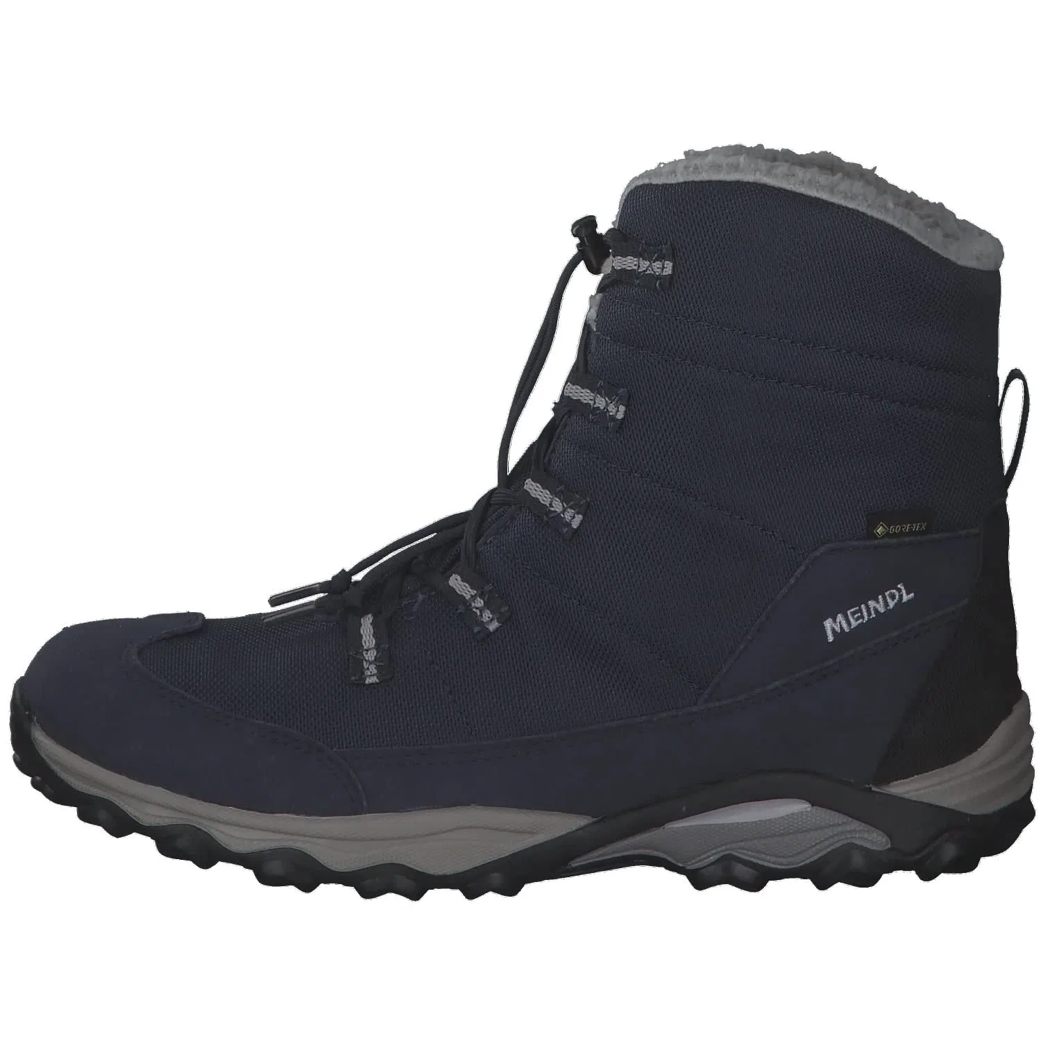 Детские зимние ботинки для мальчиков с мембраной Gore-Tex Winterstiefel Yolup Junior GTX Meindl, Marine — фото 3