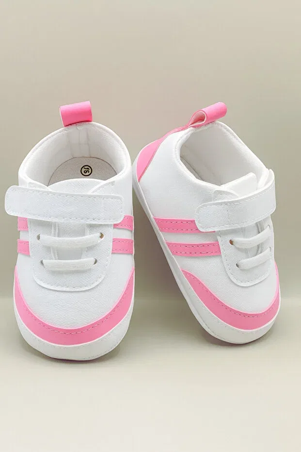 Детские кроссовки для девочек на липучке Bebluxbaby, Neon Pink