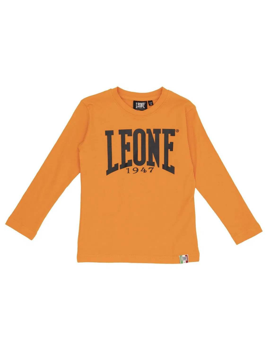Детский лонгслив с принтом Leone Kids Winter Basic, Leone 1947 Apparel, Orange