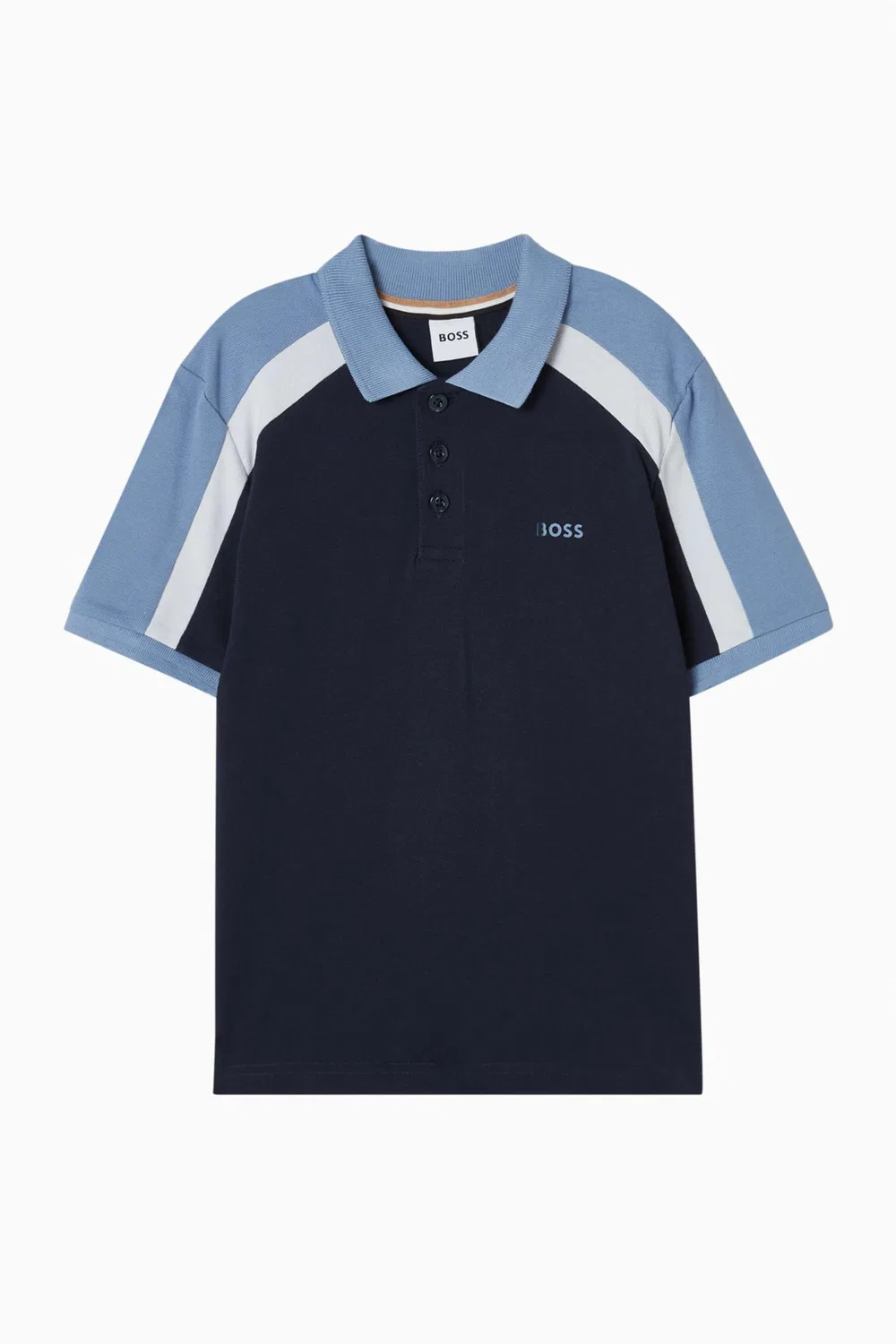 Поло хлопковое BOSS Kidswear