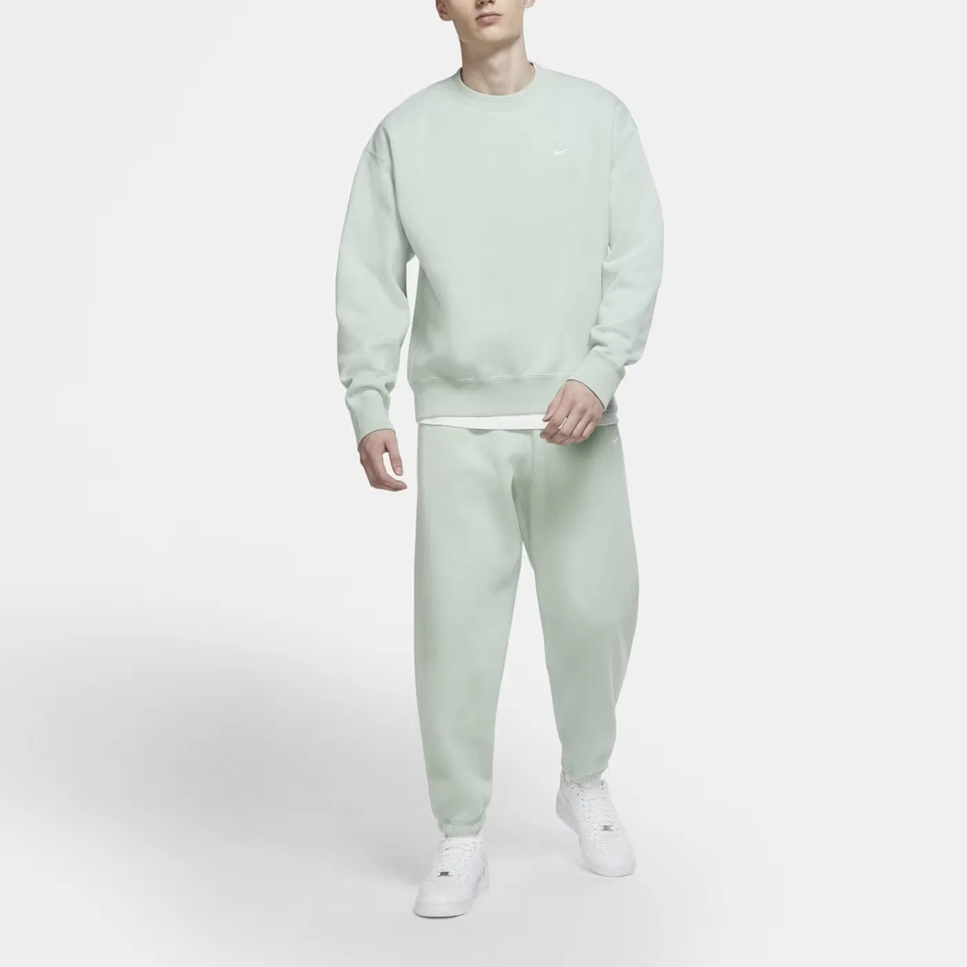 Брюки свободные с эффектом потертости Lab Nike, зеленый — фото 3