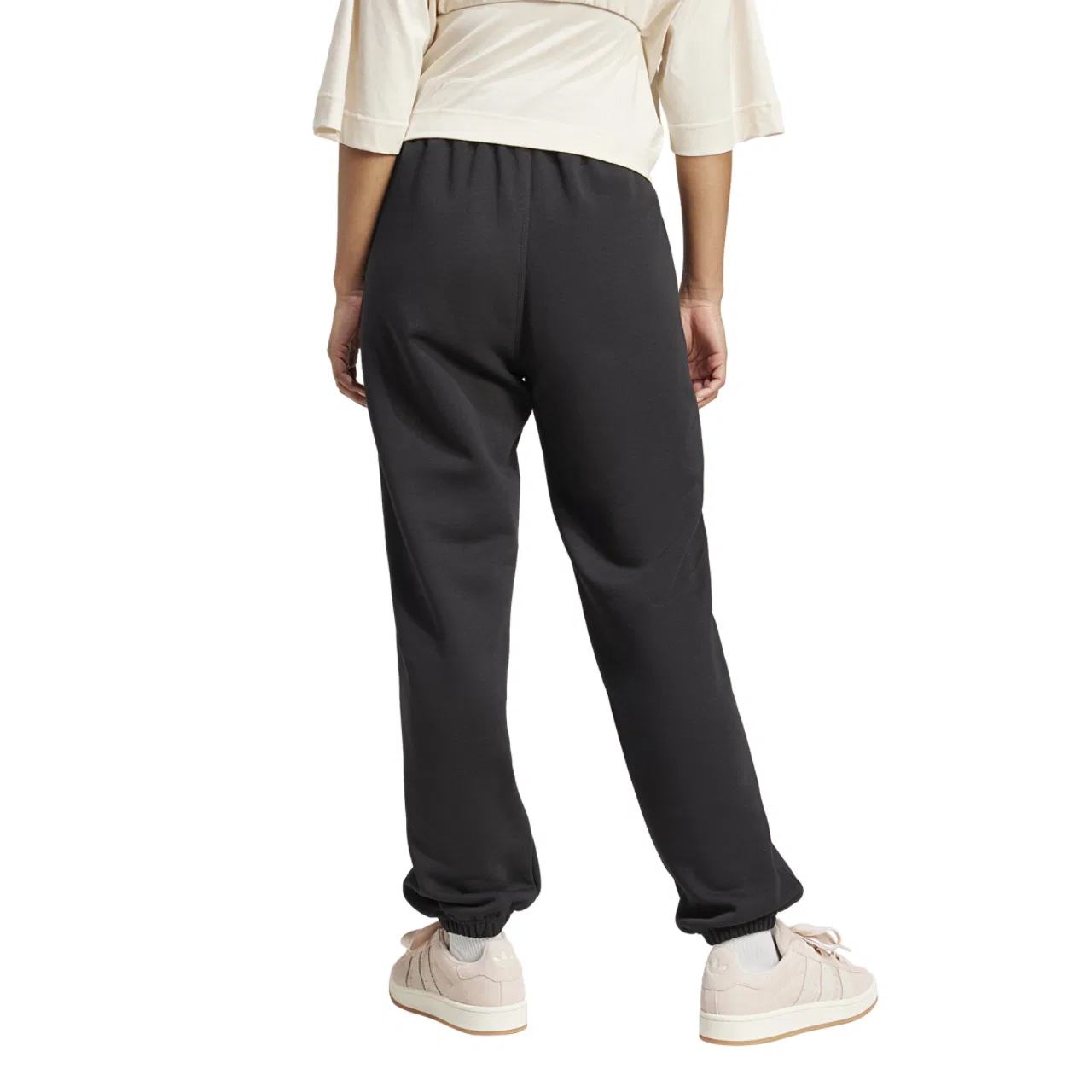 Женские брюки Trefoil Essentials Fleece Pants Adidas, черный — фото 2