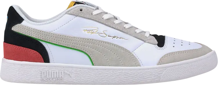 

Кроссовки Puma Ralph Sampson Low WH Unity, белый, Белый;серый, Кроссовки Puma Ralph Sampson Low WH Unity, белый