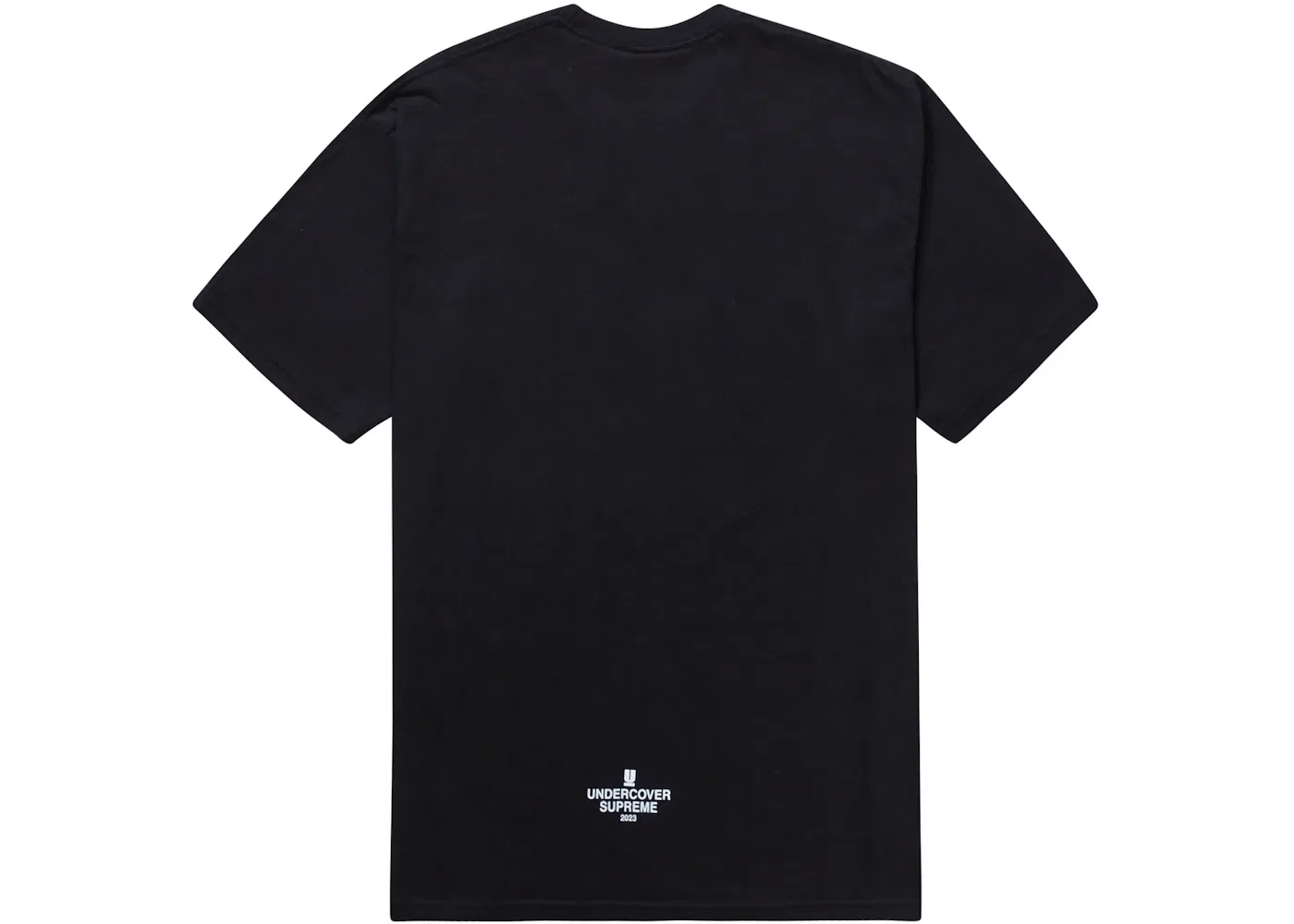 Мужская футболка с принтом Supreme UNDERCOVER Face Tee, Black — фото 2