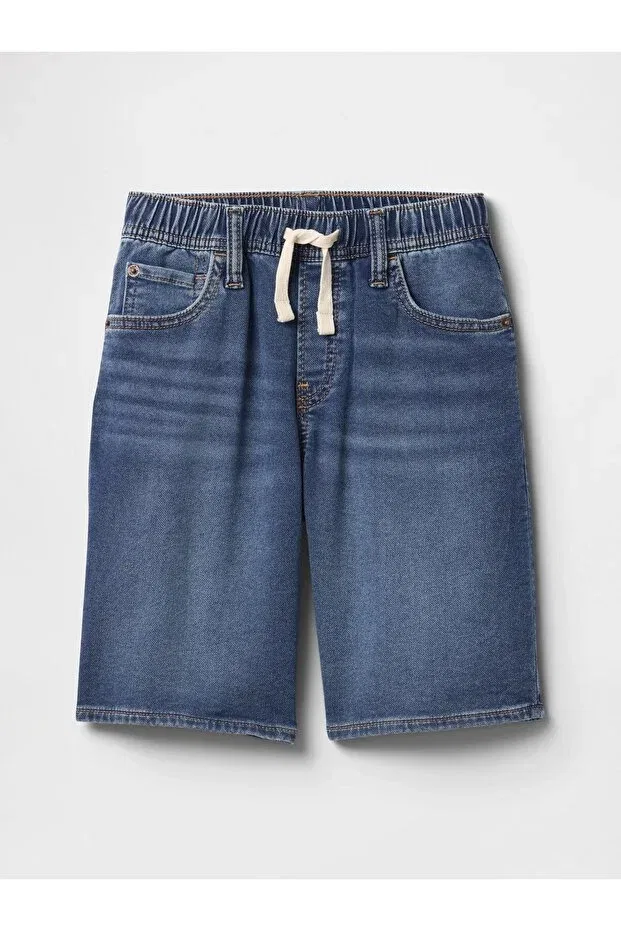 Детские шорты для мальчиков хлопковые Gap, Navy Blue-000 — фото 2