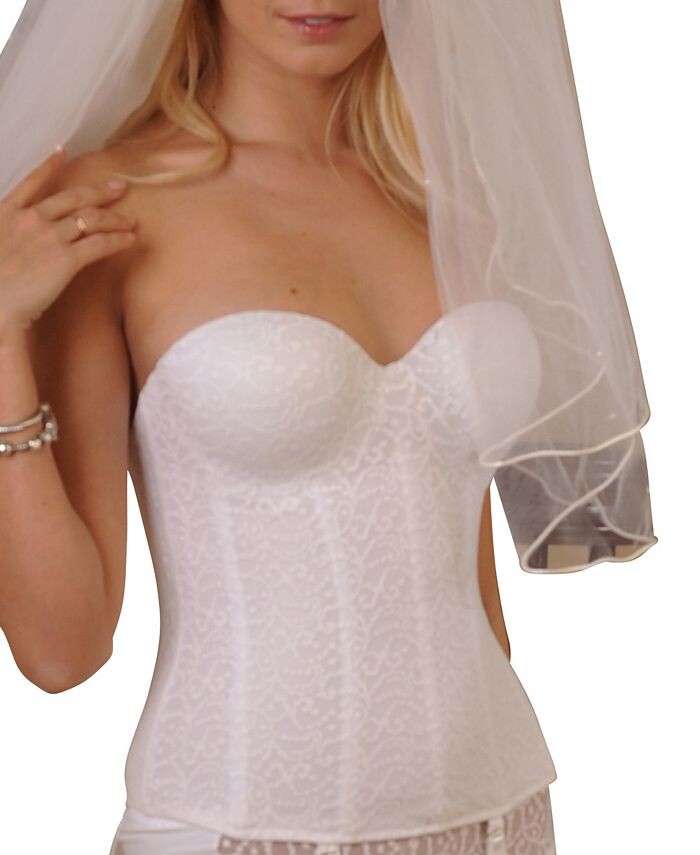 

Женская невидимая кружевная футболка с полным покрытием Carnival, слоновая кость/кремовый