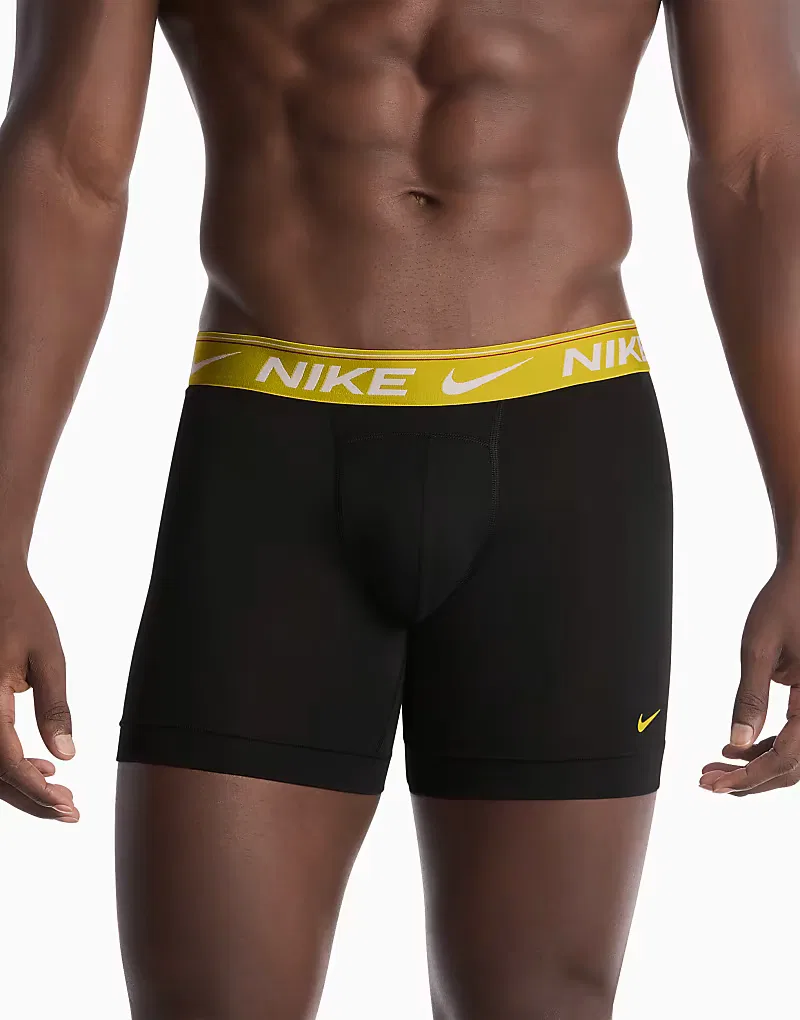 Боксеры-брифы Ultra Comfort 3 шт Nike, черный — фото 2