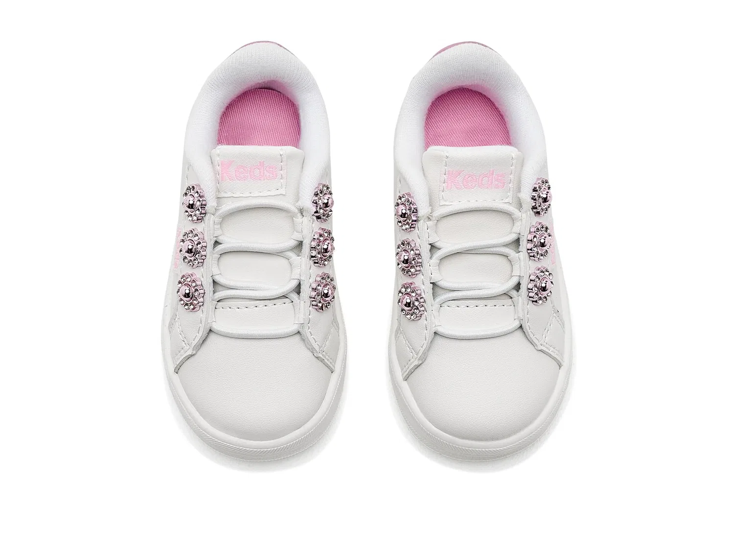 Кроссовки Kara Court (для малышей) Keds Kids, White — фото 3