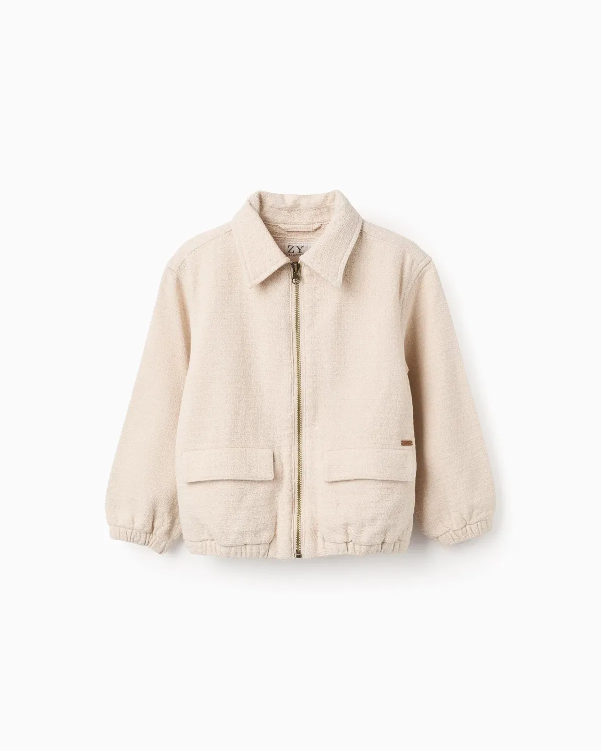Детская куртка для мальчиков хлопковая Zippy, Beige