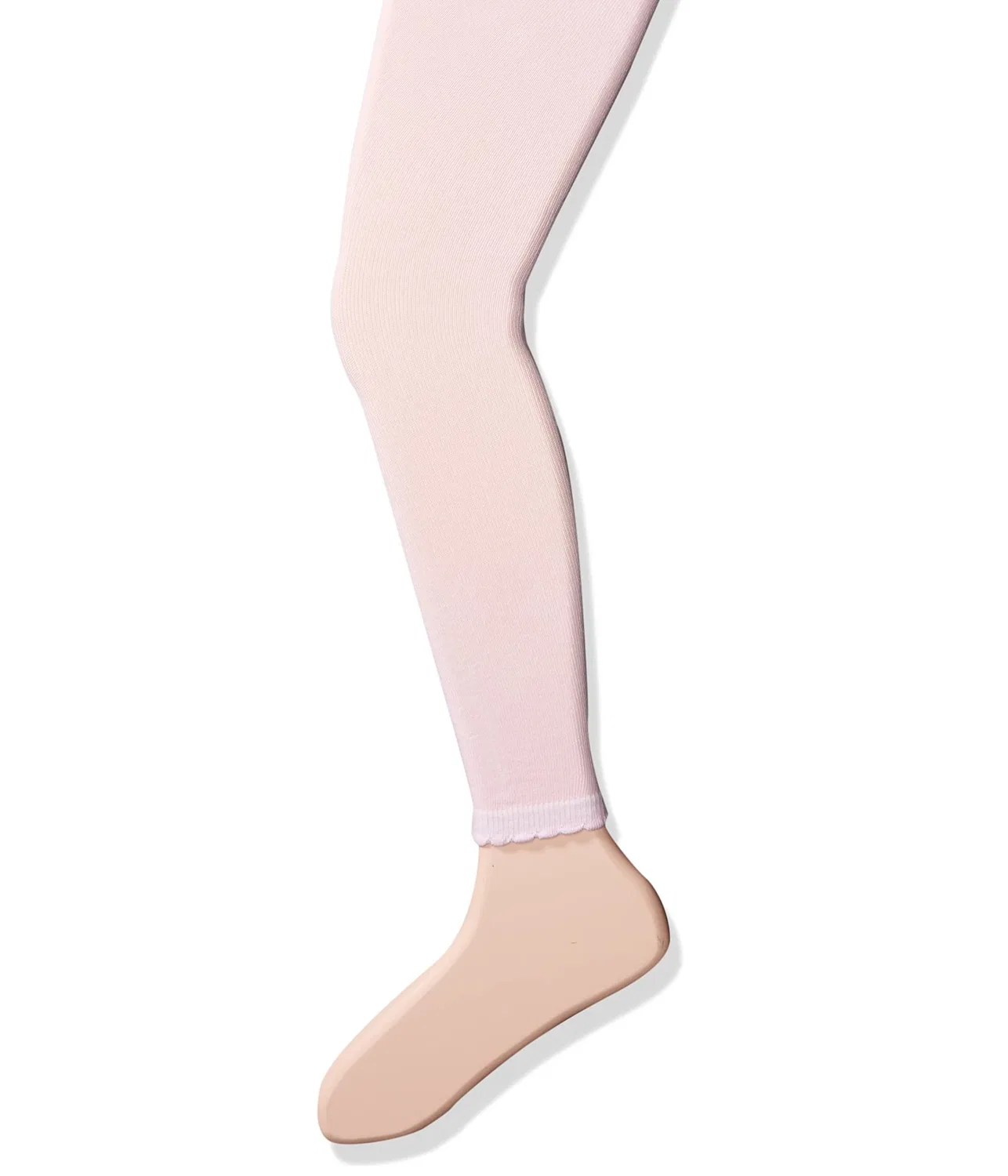 Детские хлопковые колготки без стопы с волнистым краем Girls' Little Cotton Footless Tights with Scalloped Edge Jefferies Socks, Pink