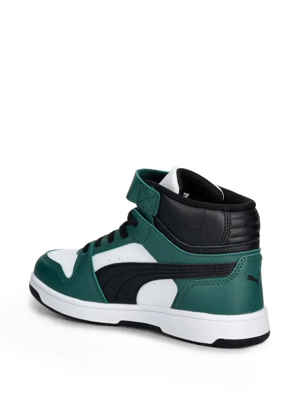 Кроссовки Rebound Slam с высоким берцем Puma Kids, зеленый — фото 3