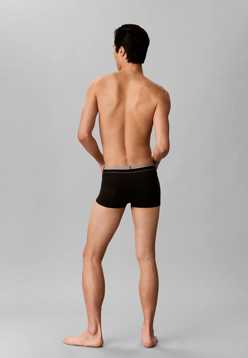 Трусы с низкой посадкой - микроэластичные - трусы Calvin Klein, Black — фото 3