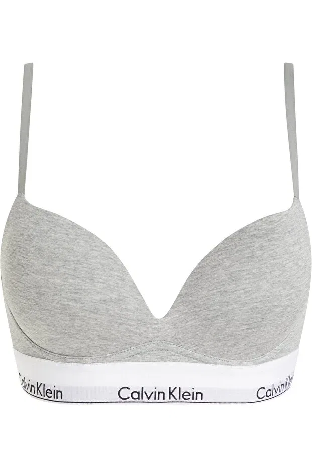 Женский бюстгальтер с пуш-ап Calvin Klein, Gray — фото 2