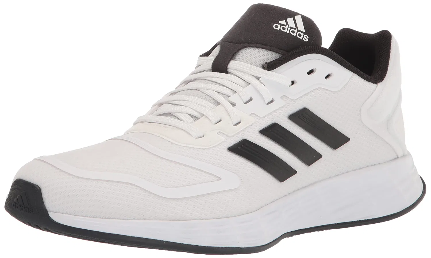 Детские кроссовки для мальчиков беговые Duramo 10 Adidas, White Black White