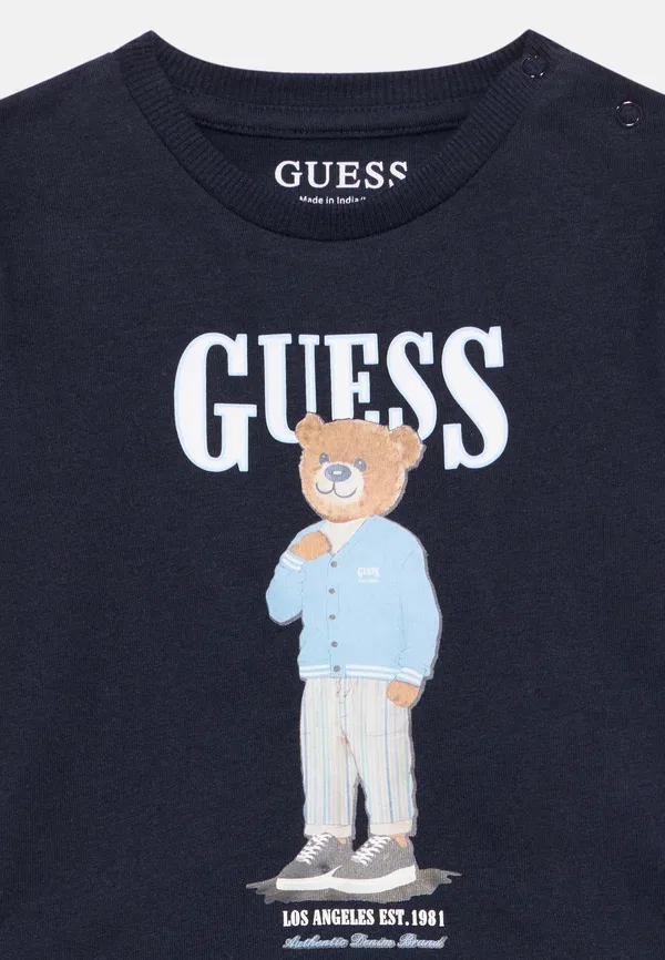 Детский комплект унисекс - шорты Guess, синий — фото 4