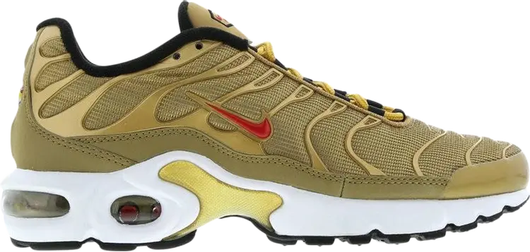 

Кроссовки Nike Air Max Plus QS GS 'Metallic Gold', золотой
