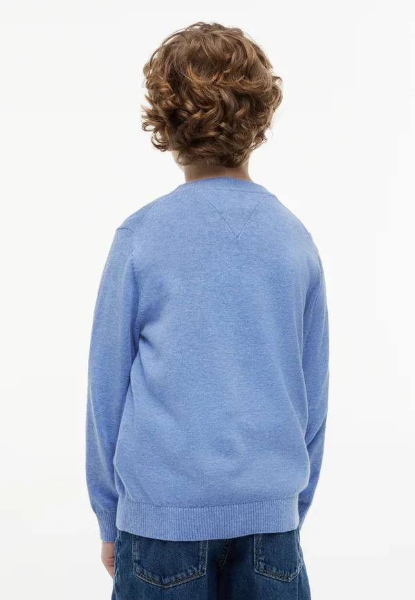 Джемпер из хлопка Marl Tommy Hilfiger, Noble Blue, синий — фото 3