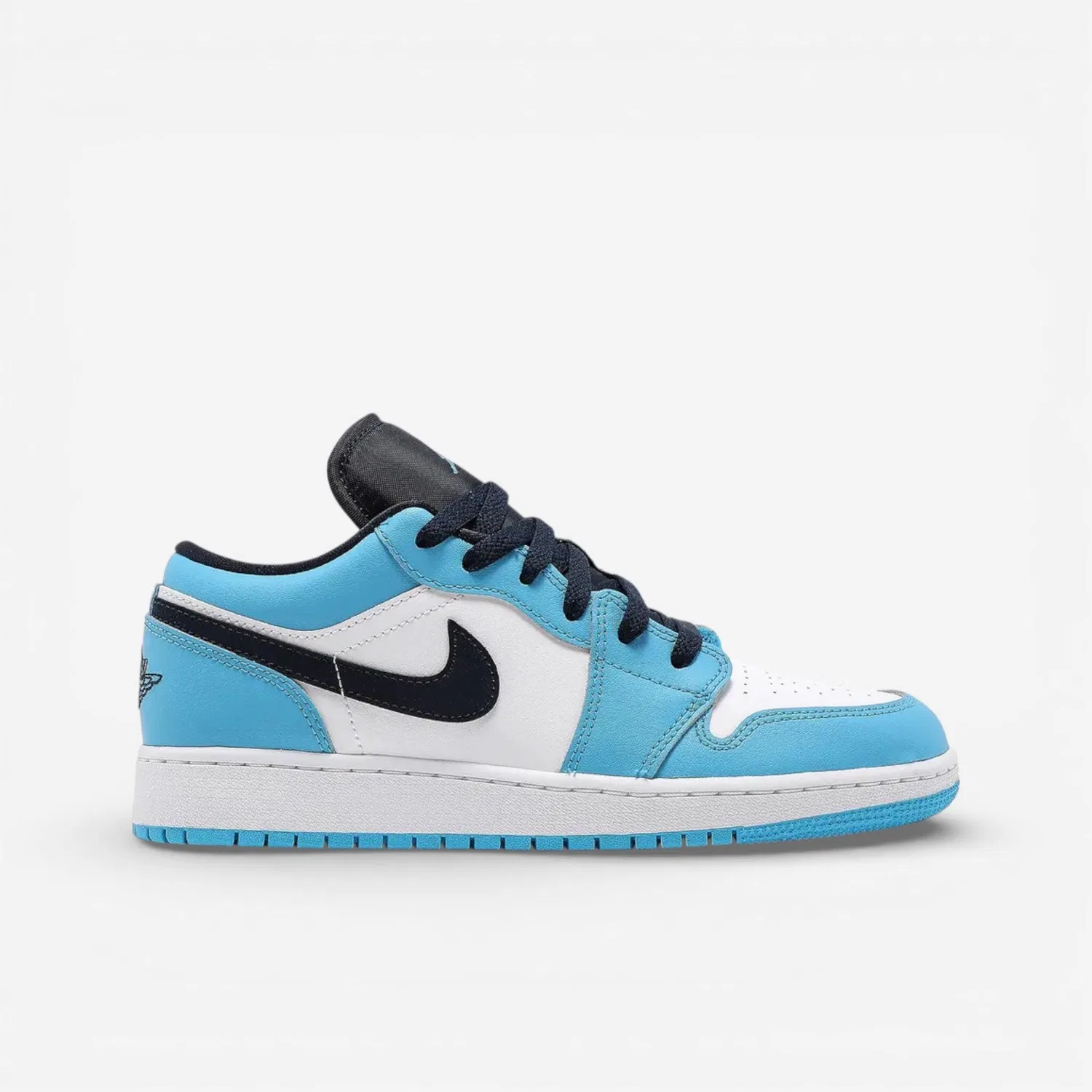 Детские кроссовки Air Jordan 1 Low UNC (2021) (GS) Jordan, Цвет: WEISS
