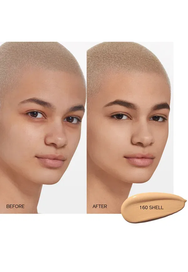 Тональная основа SPF 30 Smu self-refreshing fd - foundation Shiseido, Shell 30 мл, цвет shell — фото 2