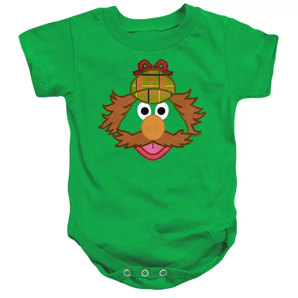 Детское боди с коротким рукавом Sesame Street, Kelly Green